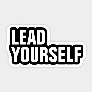 Lead Yourself Sticker